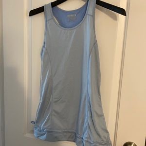 Light blue athletic tank